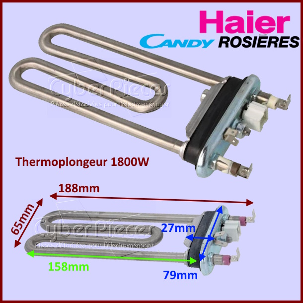 Resistance 1800W Haier 0024000279C