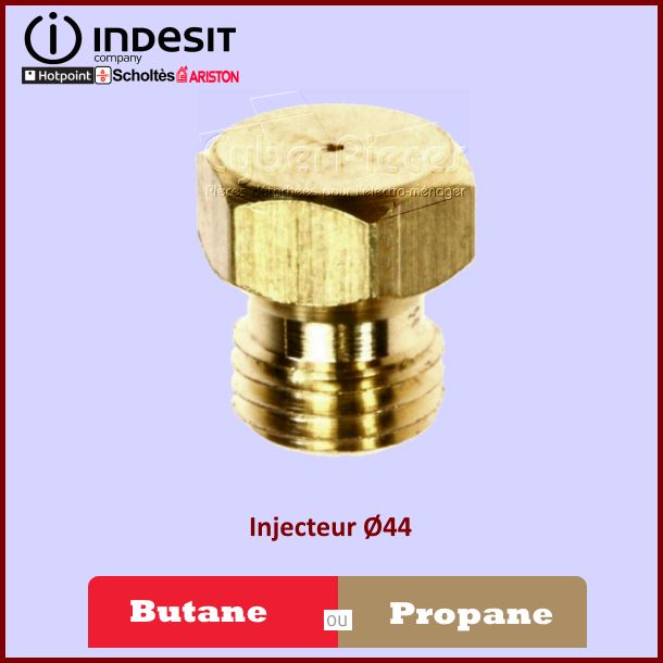 Injecteur bruleur interieur diametre 44 Indesit C00033836 - Pièces ...
