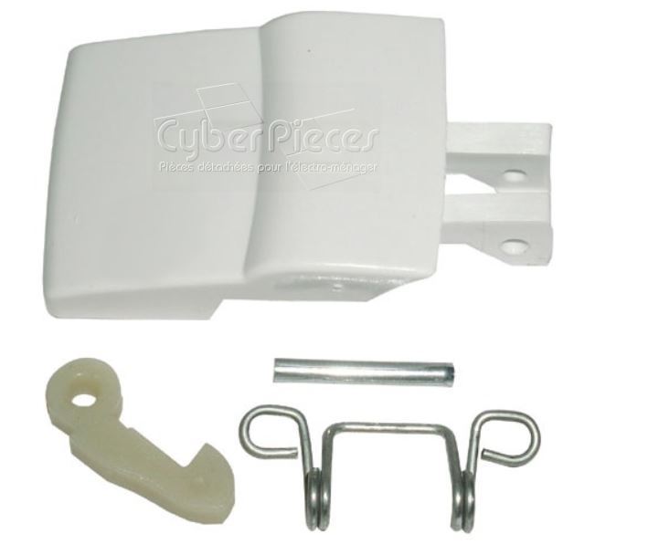 Poignée de hublot complète Whirlpool 481949869538 -  Pièces machine...