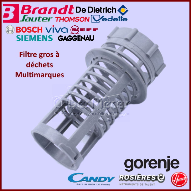 Filtre gros dechets Bosch 11001626