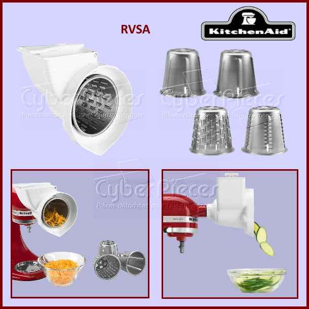 Kit Trancheur Eminceur RVSA Kitchenaid ***Pièce épuisée***