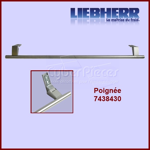 Poignée de porte 7438430 - Pièces réfrigérateur & congélateur