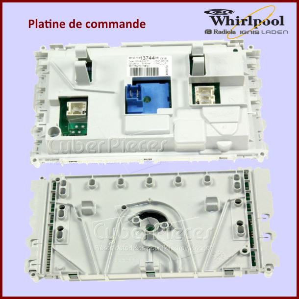Carte électronique de Puissance Whirlpool 480111104637 -  Pièces ma...