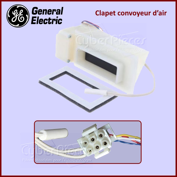 Clapet thermostat de régulation pour réfrigérateur américain General Electric WR09X10050