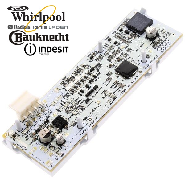 Module de commande sur porte de congélateur Whirlpool 481010536086