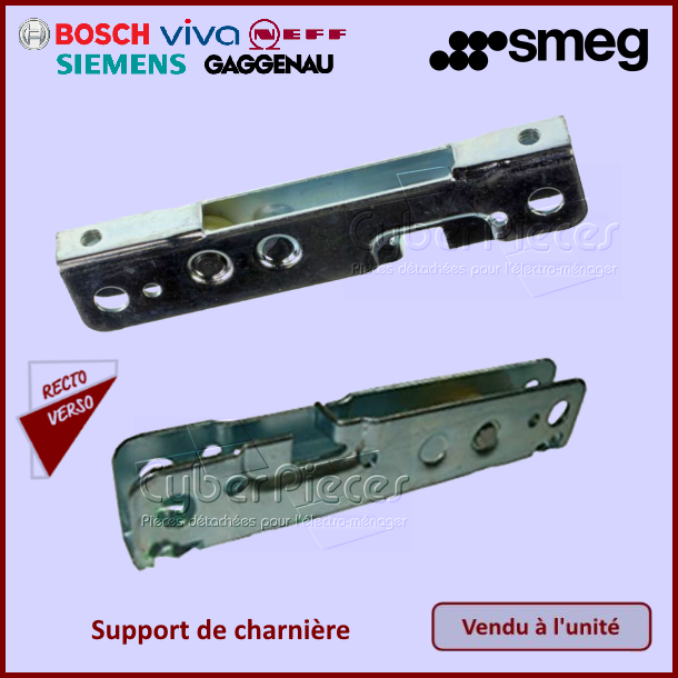 Support de charnière Smeg 935970006