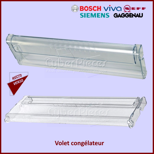 Façade plastique congélateur Bosch 00663813 - Pièces réfrigérateur & congélateur