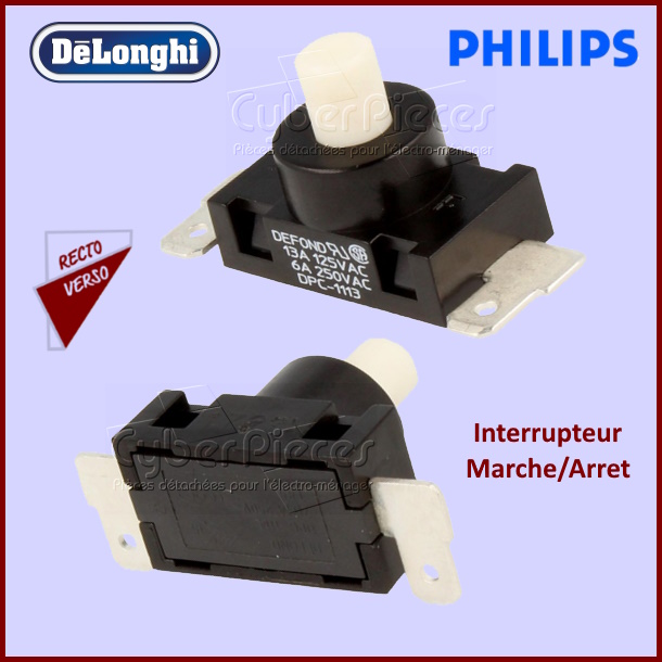 Interrupteur Marche Arret 482227613205 - Pièces aspirateur