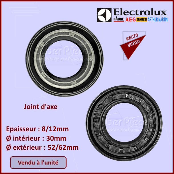 Joint 30x52/62x8/12mm Electrolux 1240243012