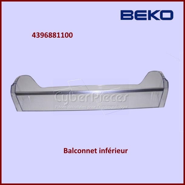 Balconnet Inférieur Beko 4396881100 - Pièces réfrigérateur & congél...