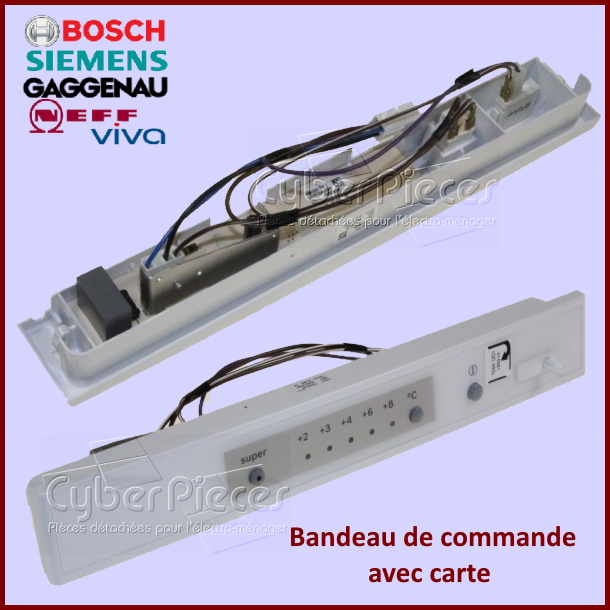 Bandeau de commande avec carte Bosch 00658052