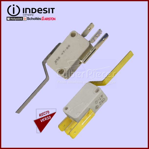 Microswitch antidebordement interrupteur 3 contacts C00143107 - Piè...