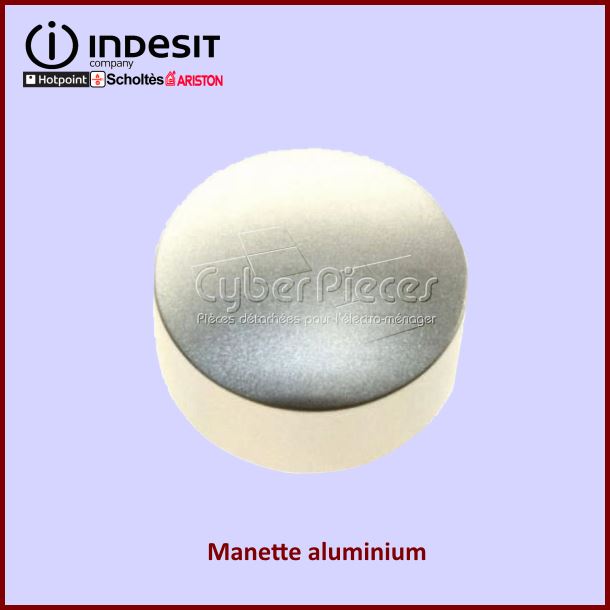 Manette aluminium Indesit C00094360 - Pièces four