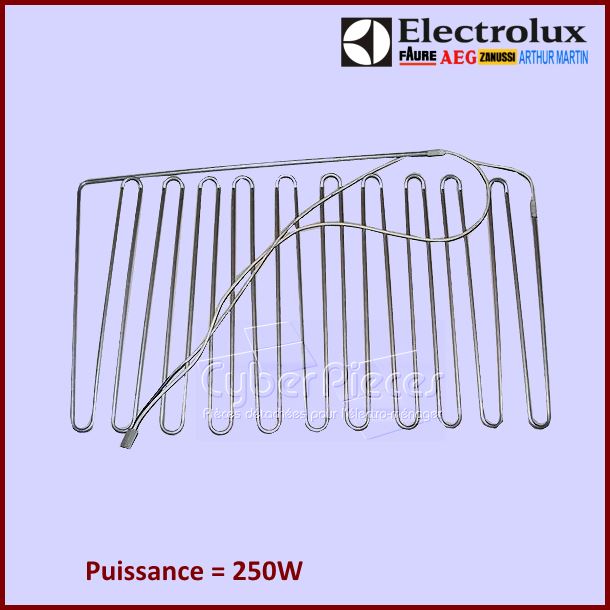 Résistance de dégivrage 2142142054 ELECTROLUX - Pièces réfrigérateu...