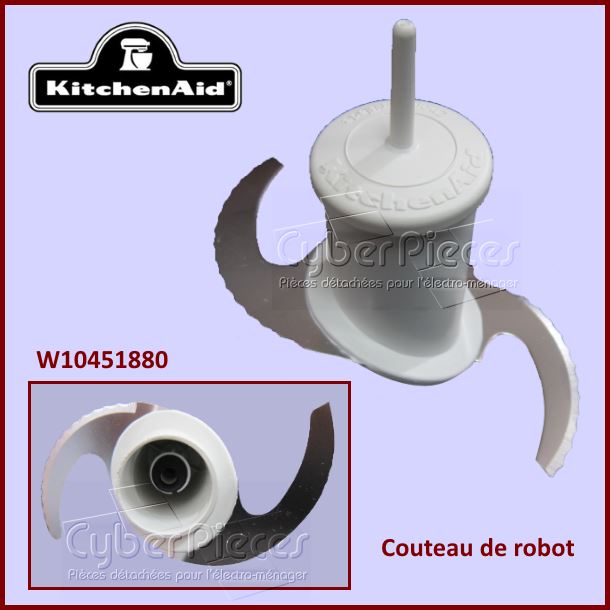 Couteaux de robot Kitchenaid W10451880 - Pièces robot ménager