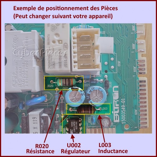 Kit Réparation Universel LNK304PN Pour Carte électronique Bosch (2194)