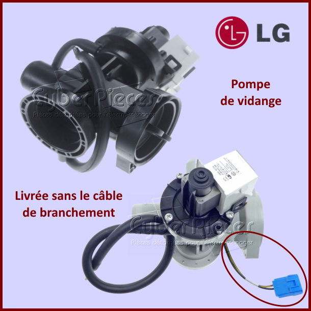 Pompe de vidange LG 5859EN1006S