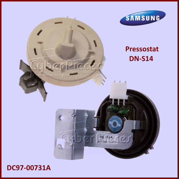 Pressostat DN-S14 Samsung DC97-00731A -  Pièces machine à laver