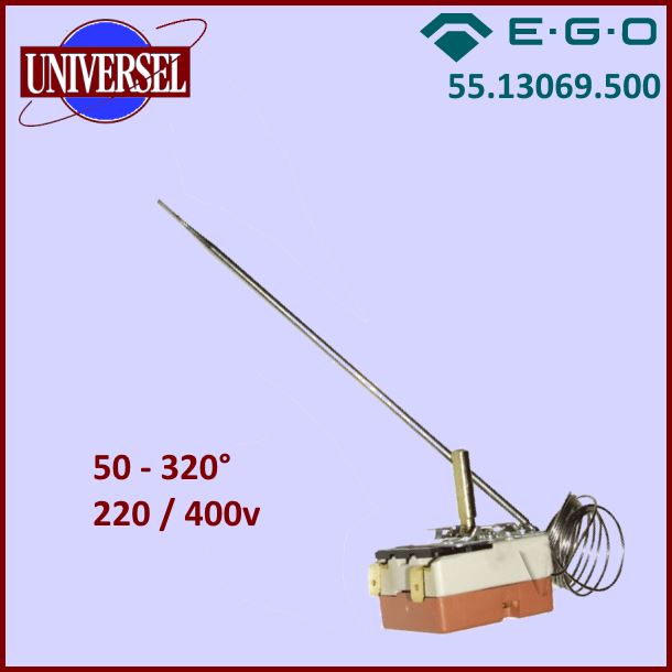 Thermostat EGO 55.13069.500 (50 à 320°) - Pièces four