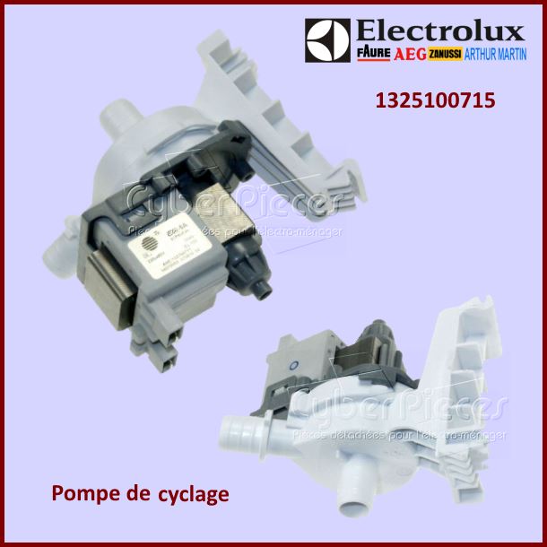 Pompe de cyclage Electrolux 1325100715 -  Pièces machine à laver