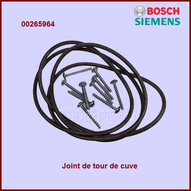 Joint tour de cuve + vis 00265964 -  Pièces machine à laver