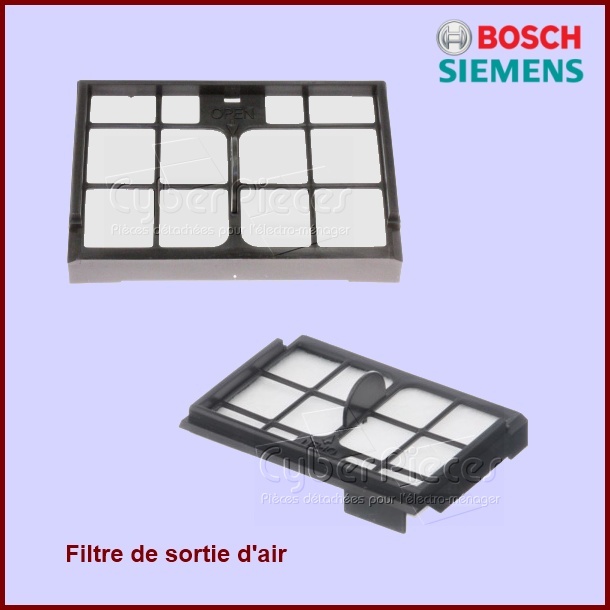 Filtre de sortie d'air BOSCH 00633890 - Pièces aspirateur