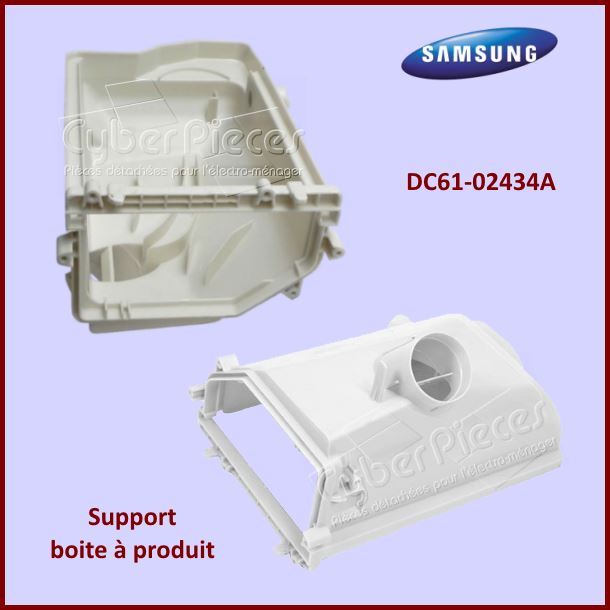 Support boite à produit Samsung DC61-02434A -  Pièces machine à laver