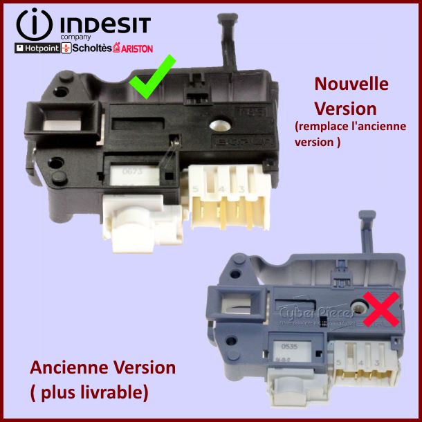 Micro retardateur Bitron futura C00294848 -  Pièces machine à laver