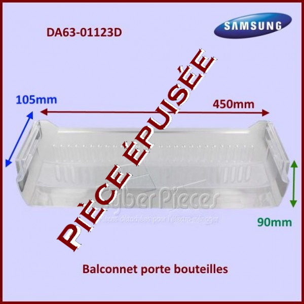 Balconnet Bouteille Samsung DA6301123D - PiÃ¨ces rÃ©frigÃ©rateur & con...