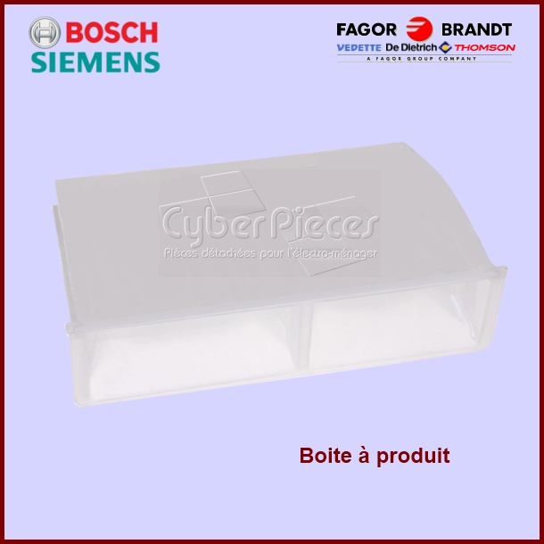Boite à produit 00095577 -  Pièces machine à laver