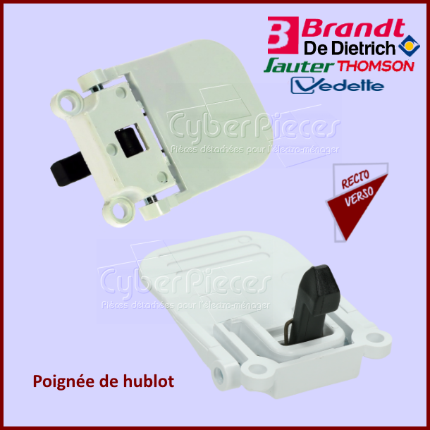Poignée de Hublot Brandt AS0012711 -  Pièces machine à laver