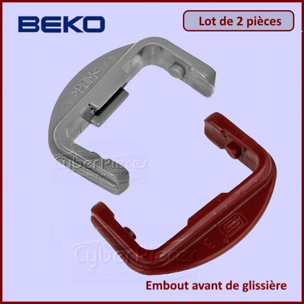 Embout avant de glissiÃ¨re 1887460200 - PiÃ¨ces lave-vaisselle