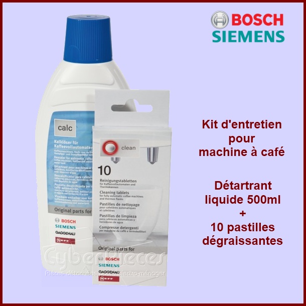 Kit de nettoyage cafetière 00311813 - Pièces cafetière