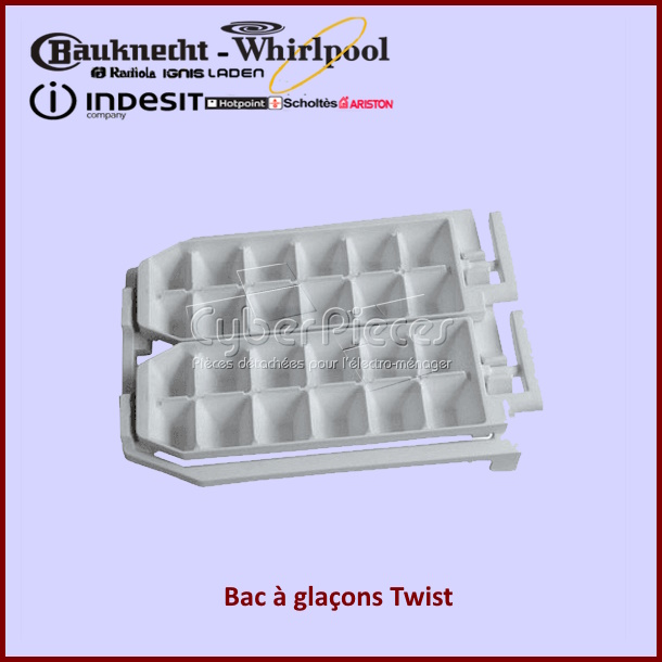 Bac Ã  glaÃ§ons Twist Whirlpool 481241828519