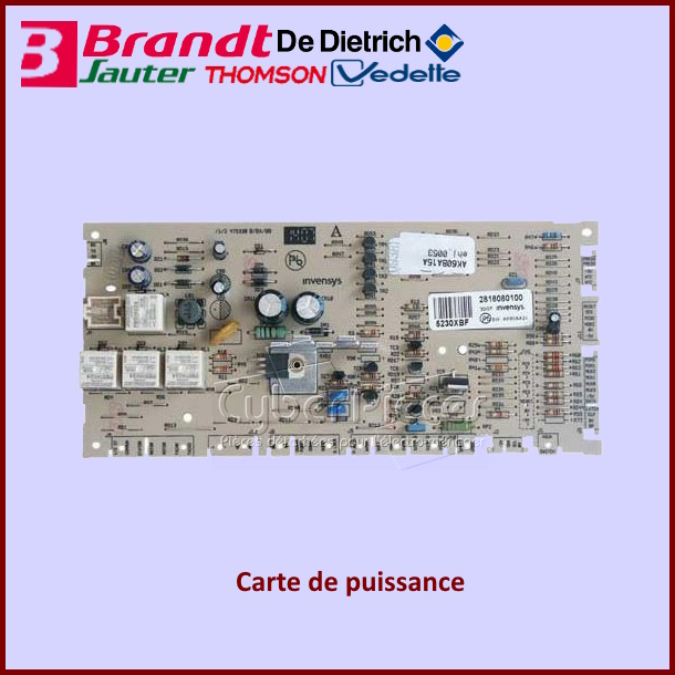 Carte électronique Brandt 52X3689