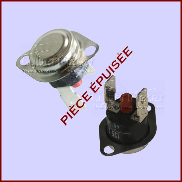 Klixon 125° réarmable Whirlpool 481227128213