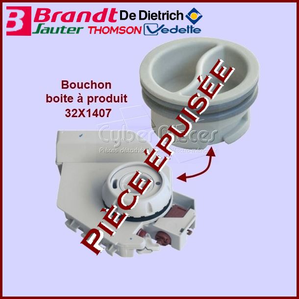 Bouchon boite à produit Brandt 32X1407