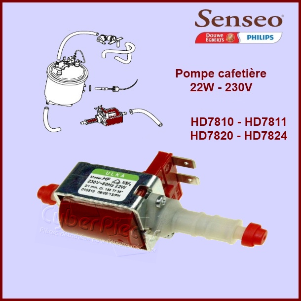 Pompe ULKA 22W -230V - 996510063295 - Pièces cafetière