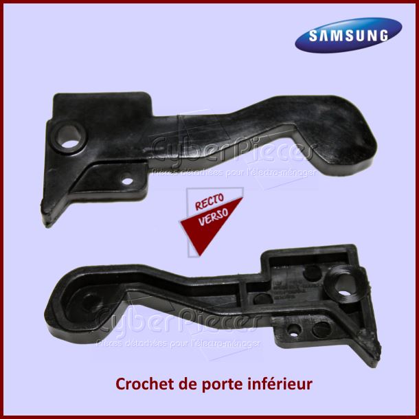 Crochet de porte inférieur Samsung DE64-01352A - Pièces Micro-ondes
