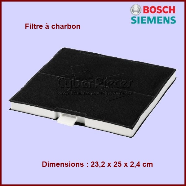 Filtre à charbon Bosch 00705431 - Pièces hotte