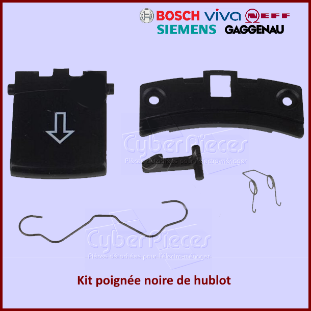 Kit poignée noire adaptable Bosch - Siltal