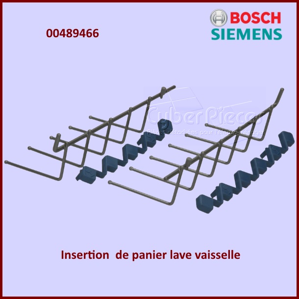 Insertion panier lave vaisselle 00489466 - PiÃÂ¨ces lave-vaisselle