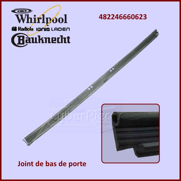 Joint bas de porte Whirlpool 482246660623 - Pièces lave-vaisselle