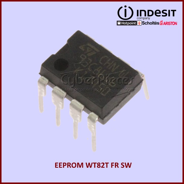 Eeprom WT82T FR SW 28263790005 Indesit C00083948 -  Pièces machine ...