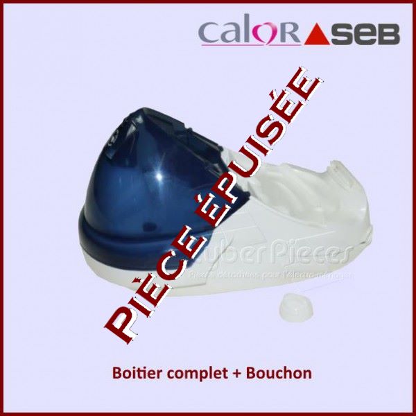 Boitier complet + Bouchon pour centrale vapeur GV7150C0-23 CALOR *** Pièce épuisée ***