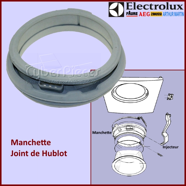 Manchette joint de Hublot 8996453251416 -  Pièces machine à laver