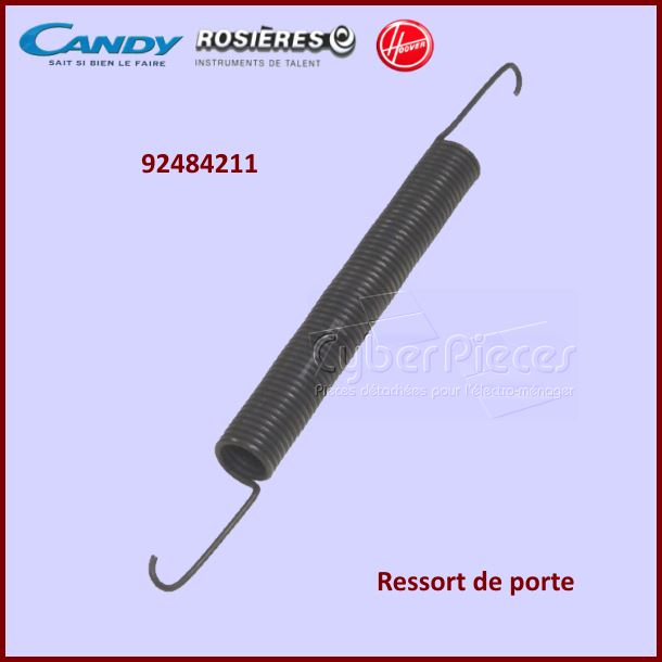 Ressort de porte Candy 92484211 - Pièces lave-vaisselle
