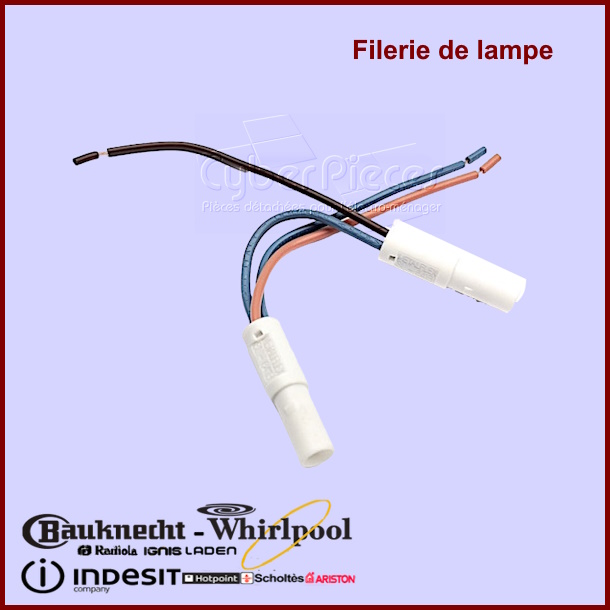 Filerie de lampe Whirlpool 481913448272
