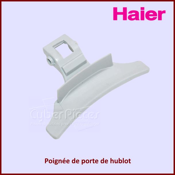 Poignée de hublot Haier 0020202096 -  Pièces machine à laver