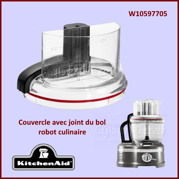 Couvercle du bol robot culinaire KitchenAid W10597705